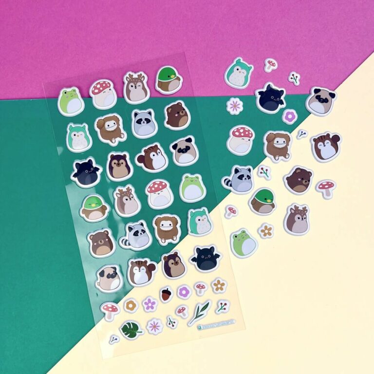 Squishmallows Sticker Sheet - Thomas Online