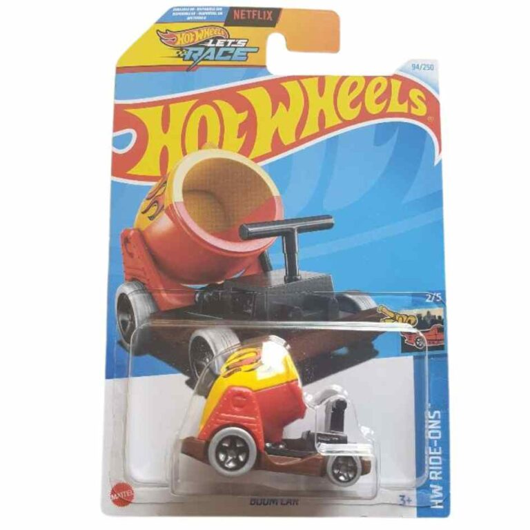 Hot Wheels Pedale Driver - Modèle 1:64 Edition Spéciale Netflix Let's Race & Treasure Hunt - Collection Mattel 2025 - Pour Enfants Et Collectionneurs - 9
