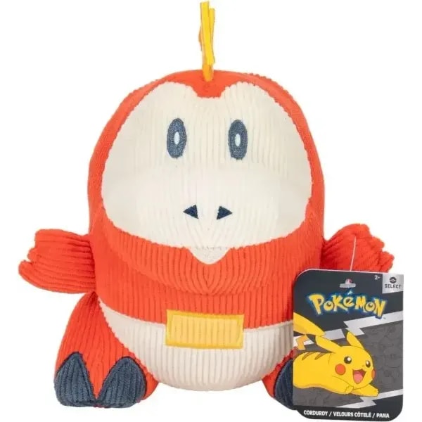 Pokémon Corduroy Fuecoco Soft Toy 20cm 1 Pokémon Corduroy Fuecoco Soft Toy 20cm