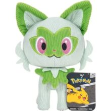 Pokémon Corduroy Sprigatito Soft Toy 20cm