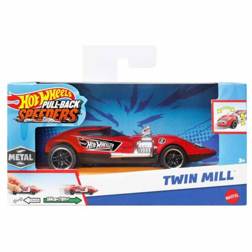 Hot Wheels Pull Back Speeders - Twin Mill