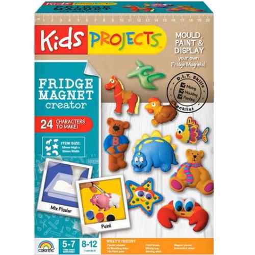 Kids Projects Create Funky Fridge Magnets