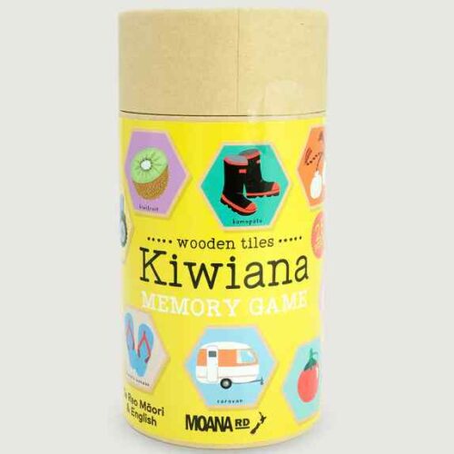 Moana Road Wooden Memory Game - Kiwiana
