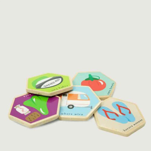 Moana Road Wooden Memory Game - Kiwiana - Image 2