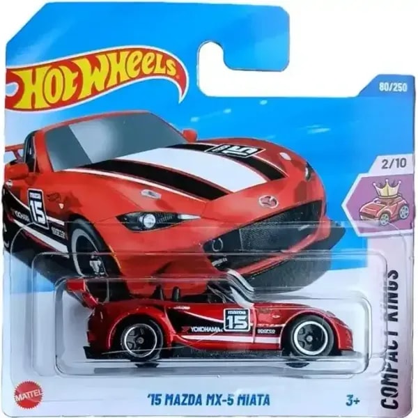 Hot Wheels 1.64 Car Compact Kings - 15 Mazda MX-5 Miata 1 Hot Wheels 1.64 Car Compact Kings - 15 Mazda MX-5 Miata