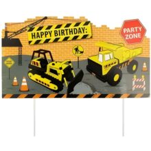 Construction Cake Topper