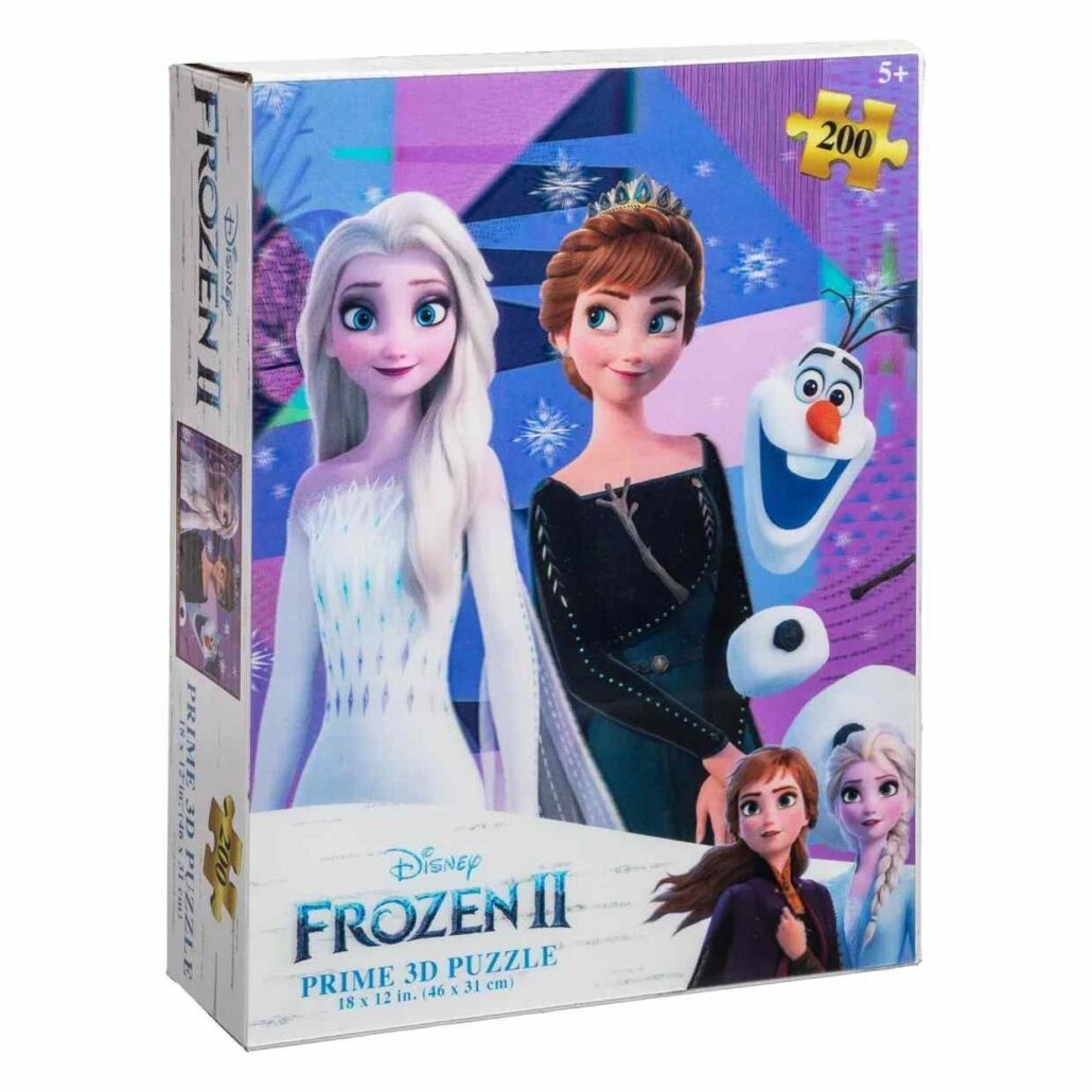 Disney Frozen Jigsaw Puzzle - 200 Piece - 3D - Thomas Online