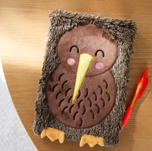 Moana Road Fluffy Notebook - Kimi the Kiwi - Image 3