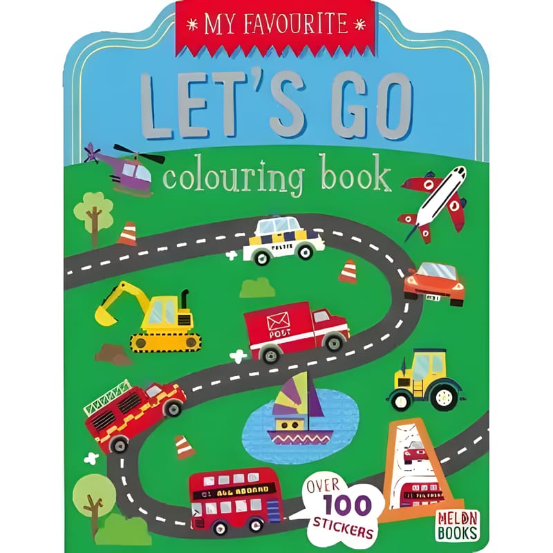My Favourite Lets Go Colouring Book 1 My Favourite Lets Go Colouring Book
