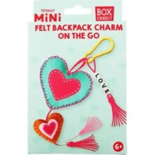 Totally Mini Love Backpack Charm Felt Craft Kit