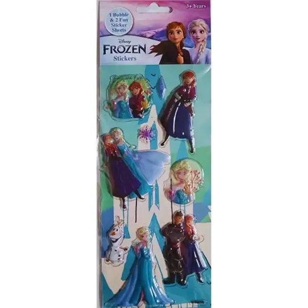 Disney Frozen II Stickers 3 Pack – 1 Bubble Sheet 1 Disney Frozen II Stickers 3 Pack – 1 Bubble Sheet