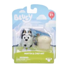 Bluey Figurine - Muffin and Chef Hat