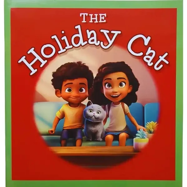 Christmas Story Book - The Holiday Cat 1 Christmas Story Book - The Holiday Cat
