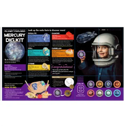 Planet Explore Dig Kit - Mecury - Image 4