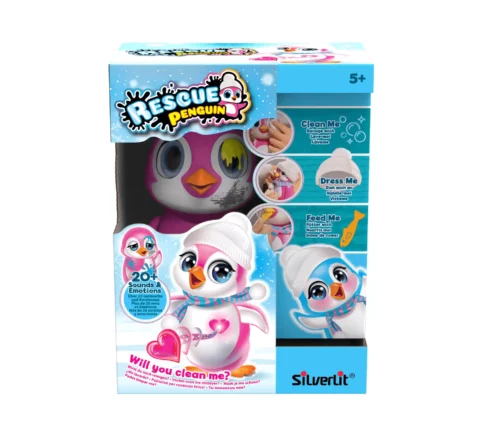 Silverlit Rescue Penguin - Pink