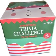 Alternative view of Christmas Trivia Challenge Party Game 50 Cards