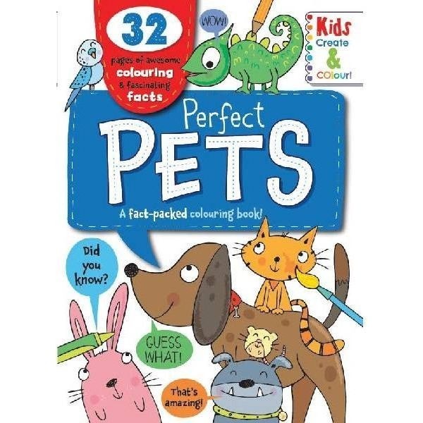 Perfect Pets Facts Colouring Book – 32 Pages 1 Perfect Pets Facts Colouring Book – 32 Pages