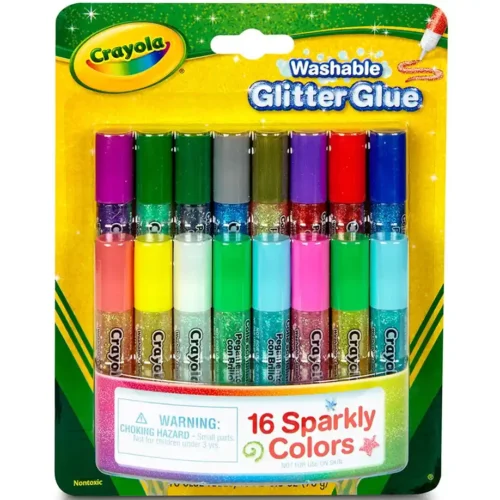 Crayola Glue - Glitter Glue - 16 Pack