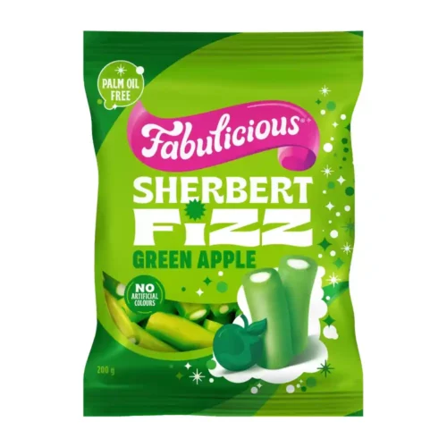 Rjs Fabulous Sherbert Fizz Apple 200g