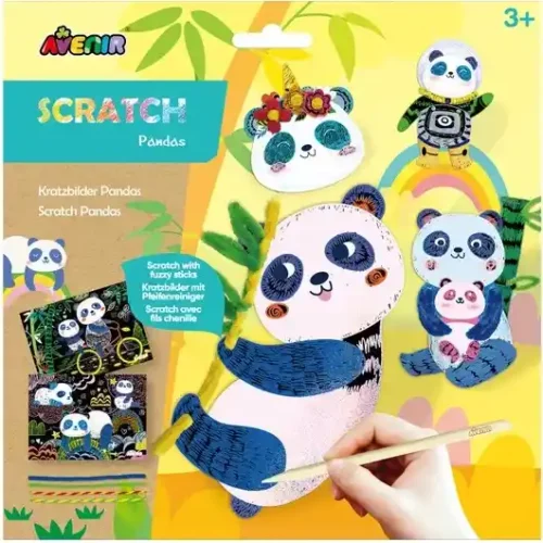 Avenir Scratch Fuzzy Pandas