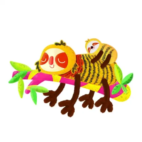 Avenir Scratch Fuzzy Sloths - Image 3