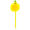 Happy Zoo Novelty Pineapple Pen Fluffy Pom Pom Blue Ink