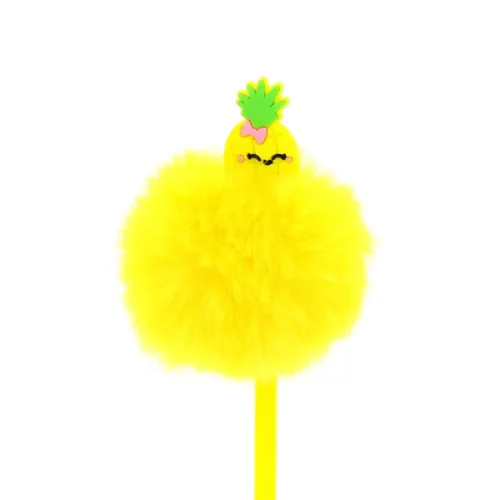 Happy Zoo Novelty Fruit Pen - Pineapple - Image 2