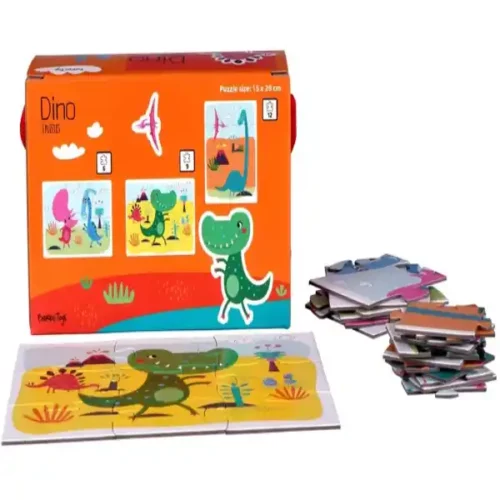 Little Ones Bright Puzzle - Dino - Image 3