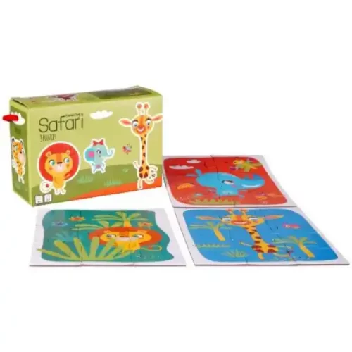 Little Ones Bright Puzzle - Safari - Image 2