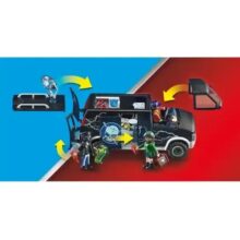 Playmobil Playset - Helicopter Pursuit Runaway Van 11 Playmobil Playset - Helicopter Pursuit Runaway Van