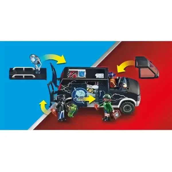 Playmobil Playset - Helicopter Pursuit Runaway Van 6 Playmobil Playset - Helicopter Pursuit Runaway Van - Image 6