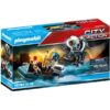 Playmobil Playset - Police Jet Pack With Boat