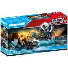 Playmobil Police Jet Pack With Boat