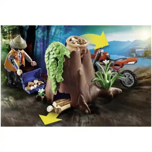 Playmobil Police Off Road Car and Thief - Image 4