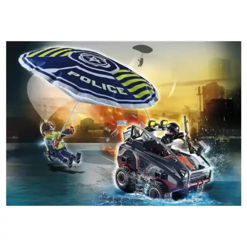 Playmobil Police Parachute Amphibious Vehicle - Image 2