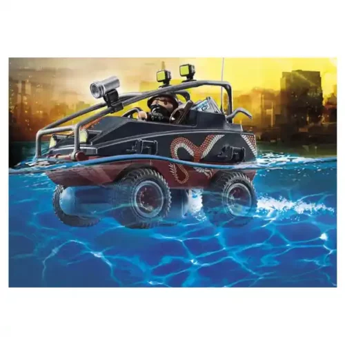 Playmobil Police Parachute Amphibious Vehicle - Image 3