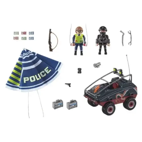 Playmobil Police Parachute Amphibious Vehicle - Image 4