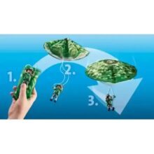 Alternative view of Playmobil Playset - Police Parachute Search