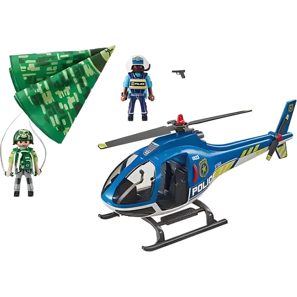 Playmobil Playset - Police Parachute Search 3 Playmobil Playset - Police Parachute Search - Image 3