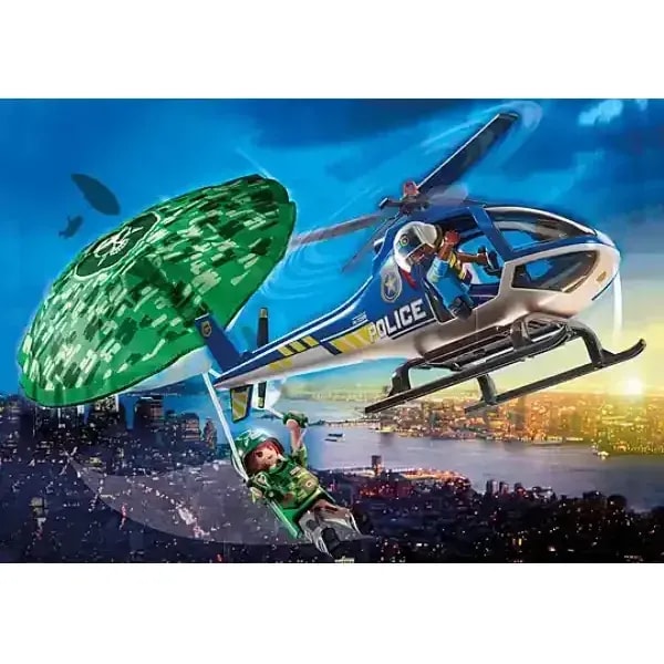 Playmobil Playset - Police Parachute Search 5 Playmobil Playset - Police Parachute Search - Image 5