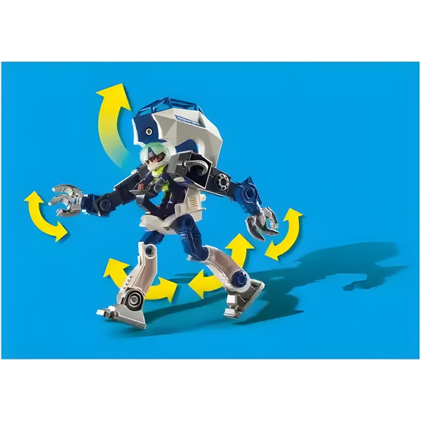 Playmobil Playset - Special Operations Police Robot 6 Playmobil Playset - Special Operations Police Robot - Image 6