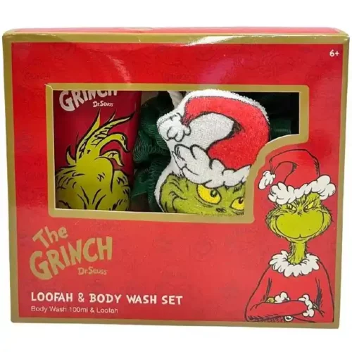 The Grinch Loofah and Body Wash Set