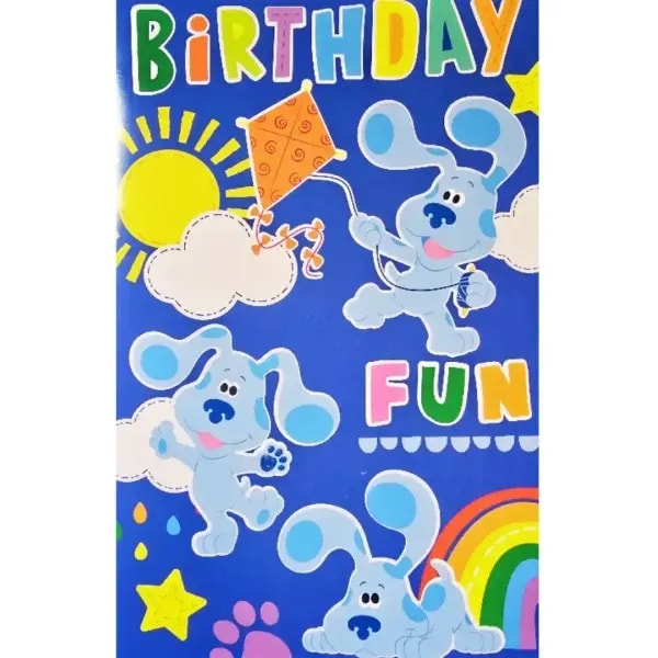 Blues Clues Birthday Card 1 Blues Clues Birthday Card