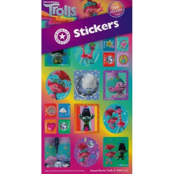 DreamWorks Trolls Sticker Book – 288 Character Stickers 1 DreamWorks Trolls Sticker Book – 288 Character Stickers