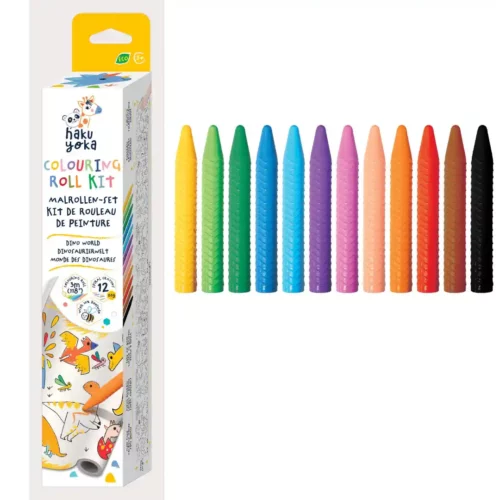 Haku Yoka Colouring Roll Kit Dino World - Image 2