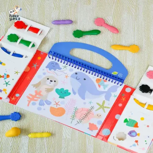 Haku Yoka My First Colouring Kit Sea Friends - Image 3