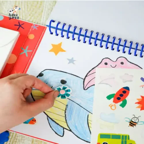 Haku Yoka My First Colouring Kit Sea Friends - Image 4