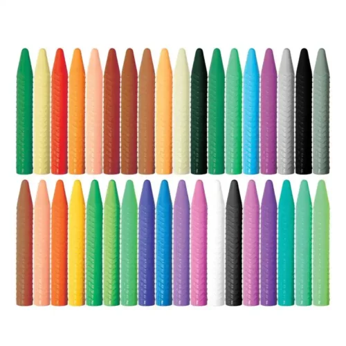 Haku Yoka Spiral Crayons 36pack - Image 2