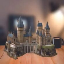 Harry Potter Jigsaw Puzzle 4D Hogwarts Castle 12 Harry Potter Jigsaw Puzzle 4D Hogwarts Castle