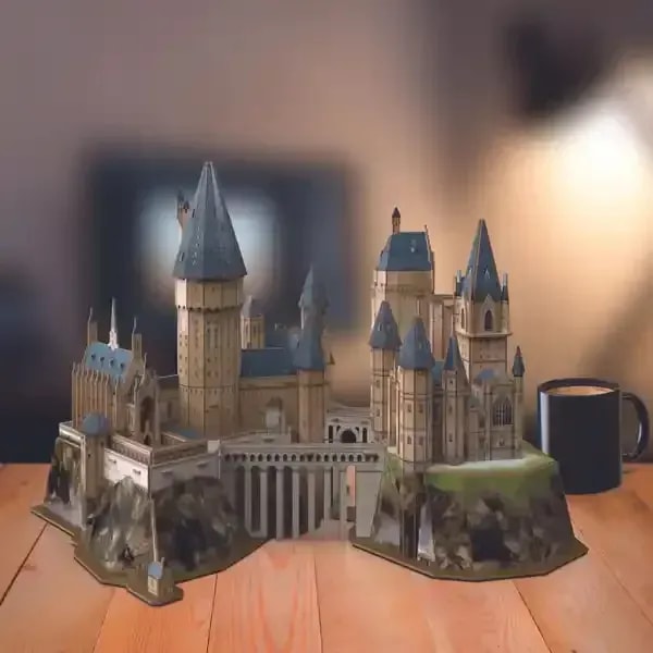 Harry Potter Jigsaw Puzzle 4D Hogwarts Castle 6 Harry Potter Jigsaw Puzzle 4D Hogwarts Castle - Image 6